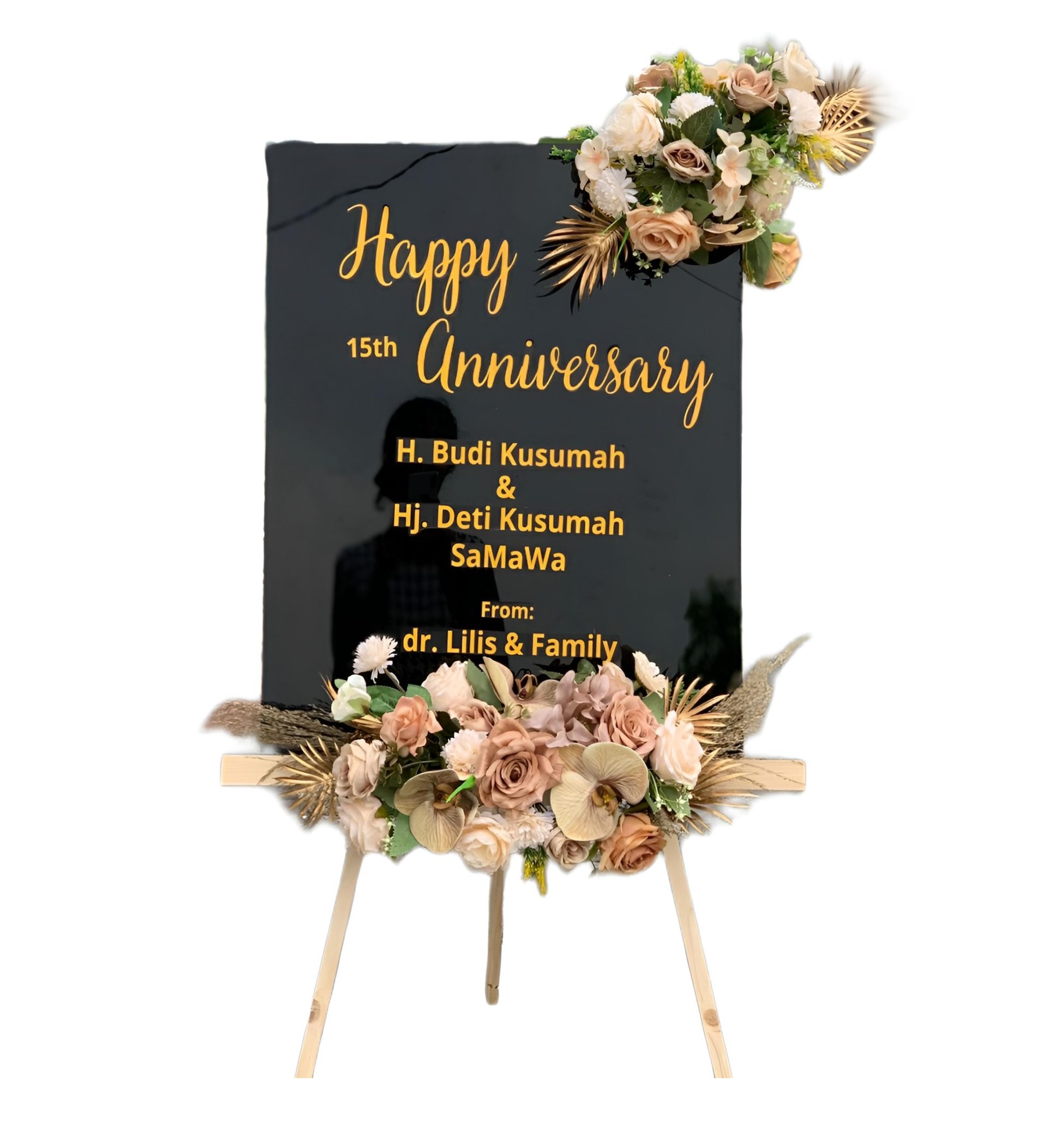 Papan Bunga Akrilik Tulungagung