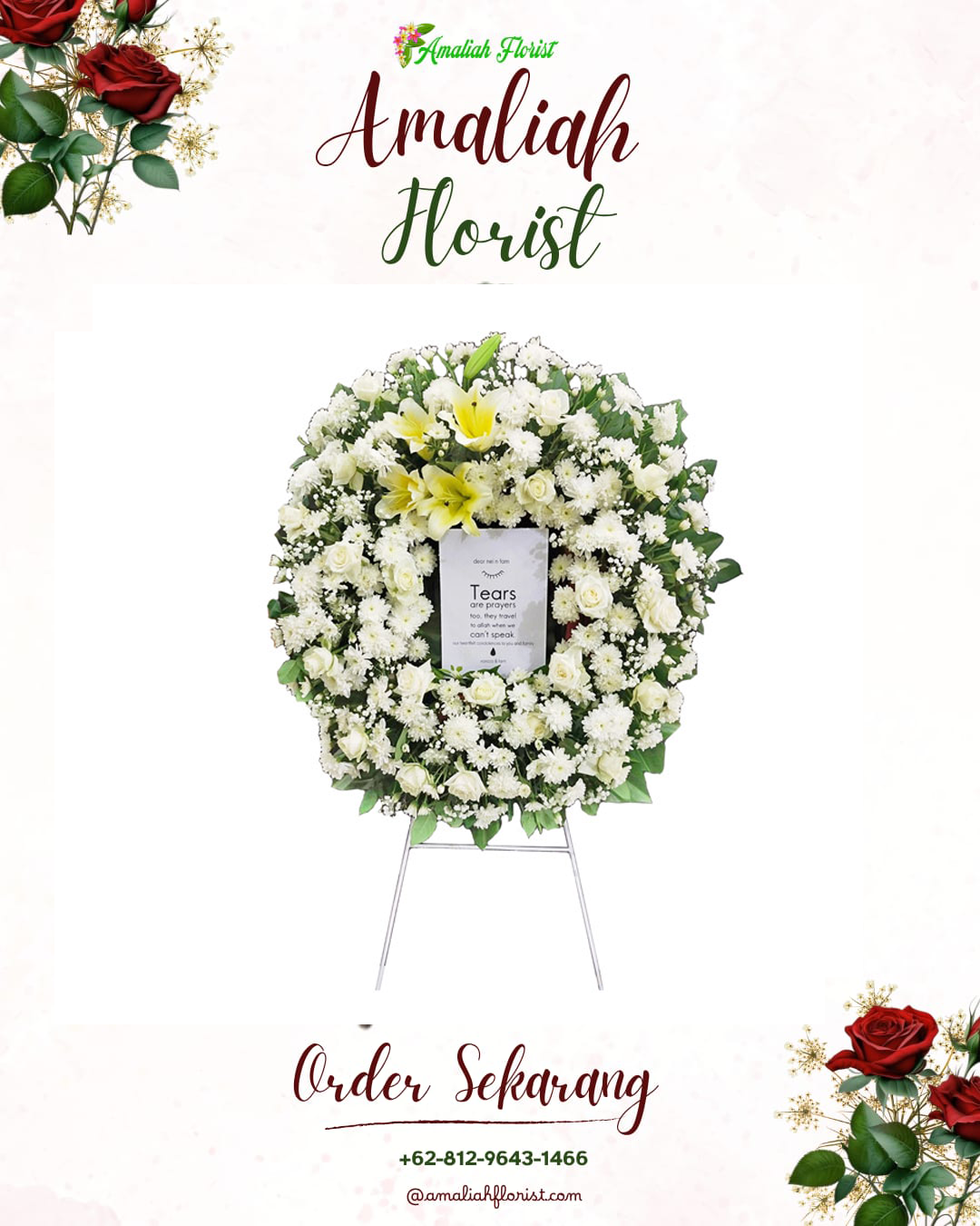 Krans Bunga Duka Tulungagung