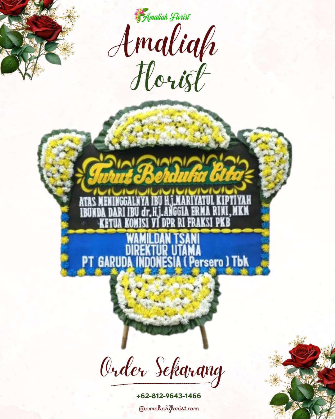 Papan Bunga Duka Tulungagung